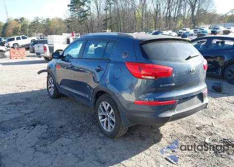 2014 Kia Sportage Lx from USA, damaged, VIN KNDPB3AC7E7557229